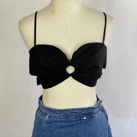 7 For All Mankind Tops - NWT 7 For All Mankind Linen Bra Top